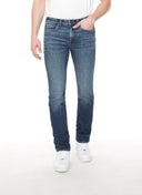 Buffalo Men's Six Straight Leg Indigo Denim Jean