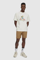Kuwalla Tee Mens Dark Tan Chino Shorts
