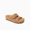 Reef Ladies Chocolate Raffia Cushion Vista Hi Sandal