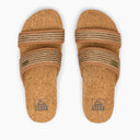 Reef Ladies Chocolate Raffia Cushion Vista Hi Sandal