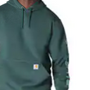 Carhartt Men's K288 Dark Harbour Teal Heather Iconic Logo Hoodie