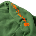 Carhartt Men's K288 Harvet Sage Heather Iconic Logo Hoodie