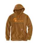 Carhartt Mens Carhartt Brown Midweight Loosefit Tree Graphic Sweatshirt