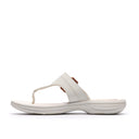 Clarks Ladies Breeze Cove Off White Sandal