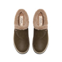 Clarks Ladies Breeze Myth Dark Olive Lined Clog