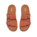 Clarks Ladies Cecily Step Burnt Orange Sandal