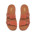 Clarks Ladies Cecily Step Burnt Orange Sandal
