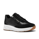 Clarks Ladies Code R Run Black Combination Shoe