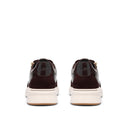Clarks Ladies Code R Run Dark Brown Combination Shoe