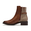 Clarks Ladies Maye Kaylie British Tan Combo Boot