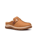 Clarks Ladies Orlene Tan Leather Lined Clog