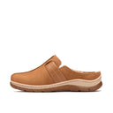Clarks Ladies Orlene Tan Leather Lined Clog