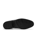 Clarks Men's Steadwell Cap Black Leather Shoe