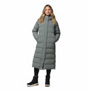 Columbia Ladies Amaze Puff Long Sedona Sage Hooded Winter Jacket