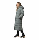 Columbia Ladies Amaze Puff Long Sedona Sage Hooded Winter Jacket