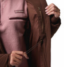 Columbia Ladies Amaze Puff Long Tobacco Hooded Winter Jacket
