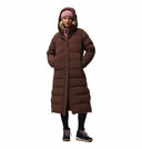 Columbia Ladies Amaze Puff Long Tobacco Hooded Winter Jacket