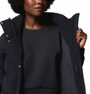 Columbia Ladies Amaze Puff Mid Black Hooded Insulated Vest
