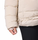 Columbia Ladies Amaze Puff Mid Dark Stone Hooded Winter Jacket
