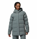 Columbia Ladies Amaze Puff Mid Sedona Sage Hooded Winter Jacket