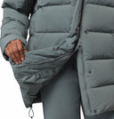 Columbia Ladies Amaze Puff Mid Sedona Sage Hooded Winter Jacket