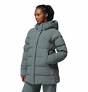 Columbia Ladies Amaze Puff Mid Sedona Sage Hooded Winter Jacket