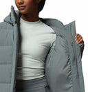 Columbia Ladies Amaze Puff Mid Sedona Sage Hooded Winter Jacket