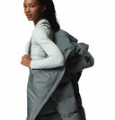 Columbia Ladies Amaze Puff Mid Sedona Sage Hooded Winter Jacket