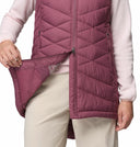Columbia Ladies Antique Mauve Heavenly II Long Vest