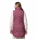 Columbia Ladies Antique Mauve Heavenly II Long Vest