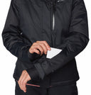 Columbia Ladies Black/Black Dobby Snowy Summit Insulated Winter Jacket