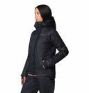 Columbia Ladies Black/Black Dobby Snowy Summit Insulated Winter Jacket