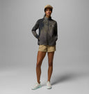 Columbia Ladies PFG Uncharted Cloud Black/Cloud Dye 1/2 Zip