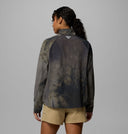 Columbia Ladies PFG Uncharted Cloud Black/Cloud Dye 1/2 Zip