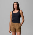 Columbia Ladies Pinetown Canyon Black Rib Tank