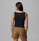 Columbia Ladies Pinetown Canyon Black Rib Tank