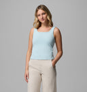 Columbia Ladies Pinetown Canyon Marine Light Rib Tank