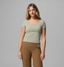 Columbia Ladies Pinetown Canyon Safari Ribbed SS Tshirt