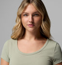 Columbia Ladies Pinetown Canyon Safari Ribbed SS Tshirt