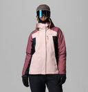 Columbia Ladies Snowy Summit Mineral Pink/Black/Antique Mauve X Dye Insulated Winter Jacket