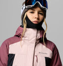 Columbia Ladies Snowy Summit Mineral Pink/Black/Antique Mauve X Dye Insulated Winter Jacket