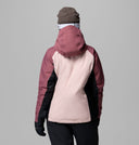 Columbia Ladies Snowy Summit Mineral Pink/Black/Antique Mauve X Dye Insulated Winter Jacket