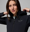 Columbia Ladies Trailborne Black Softshell Jacket