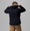 Columbia Men's Black Timber Crest MTR Fleece Hoodie