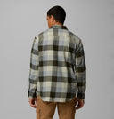 Columbia Men's Cornell Woods Sedona Sage Multi Buffalo Long Sleeve Flannel Shirt