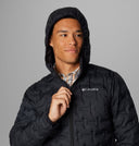 Columbia Men's Delta Ridge II Down Hooded Black Insulated Jacket