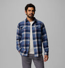 Columbia Men's Flare Gun Dark Mountain Daytrip Stretch Flannel LS Shirt