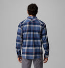 Columbia Men's Flare Gun Dark Mountain Daytrip Stretch Flannel LS Shirt