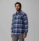 Columbia Men's Flare Gun Dark Mountain Daytrip Stretch Flannel LS Shirt