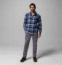 Columbia Men's Flare Gun Dark Mountain Daytrip Stretch Flannel LS Shirt